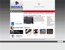Tablet Screenshot of gensademir.com